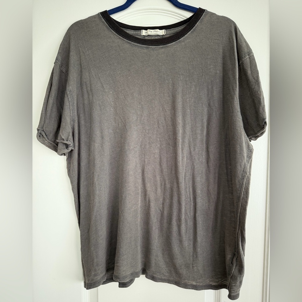 We The Free Charcoal Short Sleeve Tee
